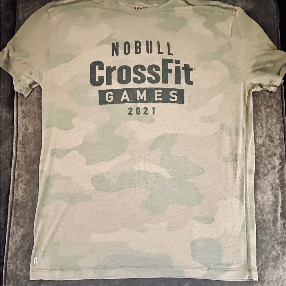 NOBULL Olive Camo CrossFit Games Tee
